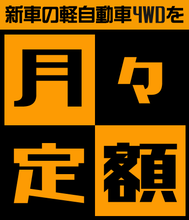 月々定額